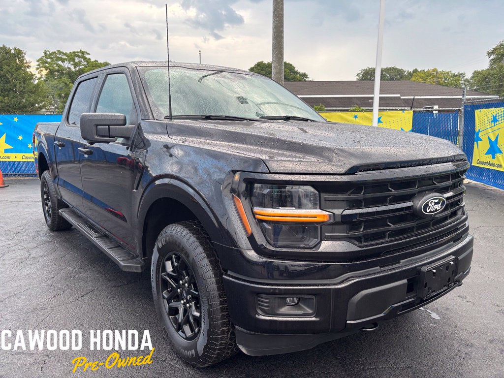 Used 2024 Ford F150 XLT w/ XLT Black Appearance Package AWD/4WD 360° Tour