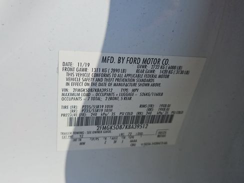 Used 2019 Ford Flex Limited image 21