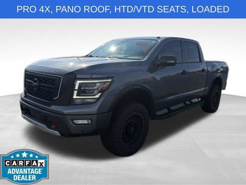 Used 2021 Nissan Titan PRO-4X w/ Pro-4x Convenience Package AWD/4WD image 8