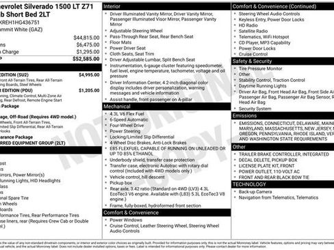 Used 2017 Chevrolet Silverado 1500 LT w/ Rally 2 Edition image 6