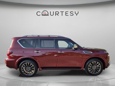 Certified 2024 Nissan Armada Platinum w/ Captain's Chairs Package RWD image 8