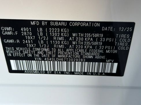 New 2026 Subaru Forester Sport image 26