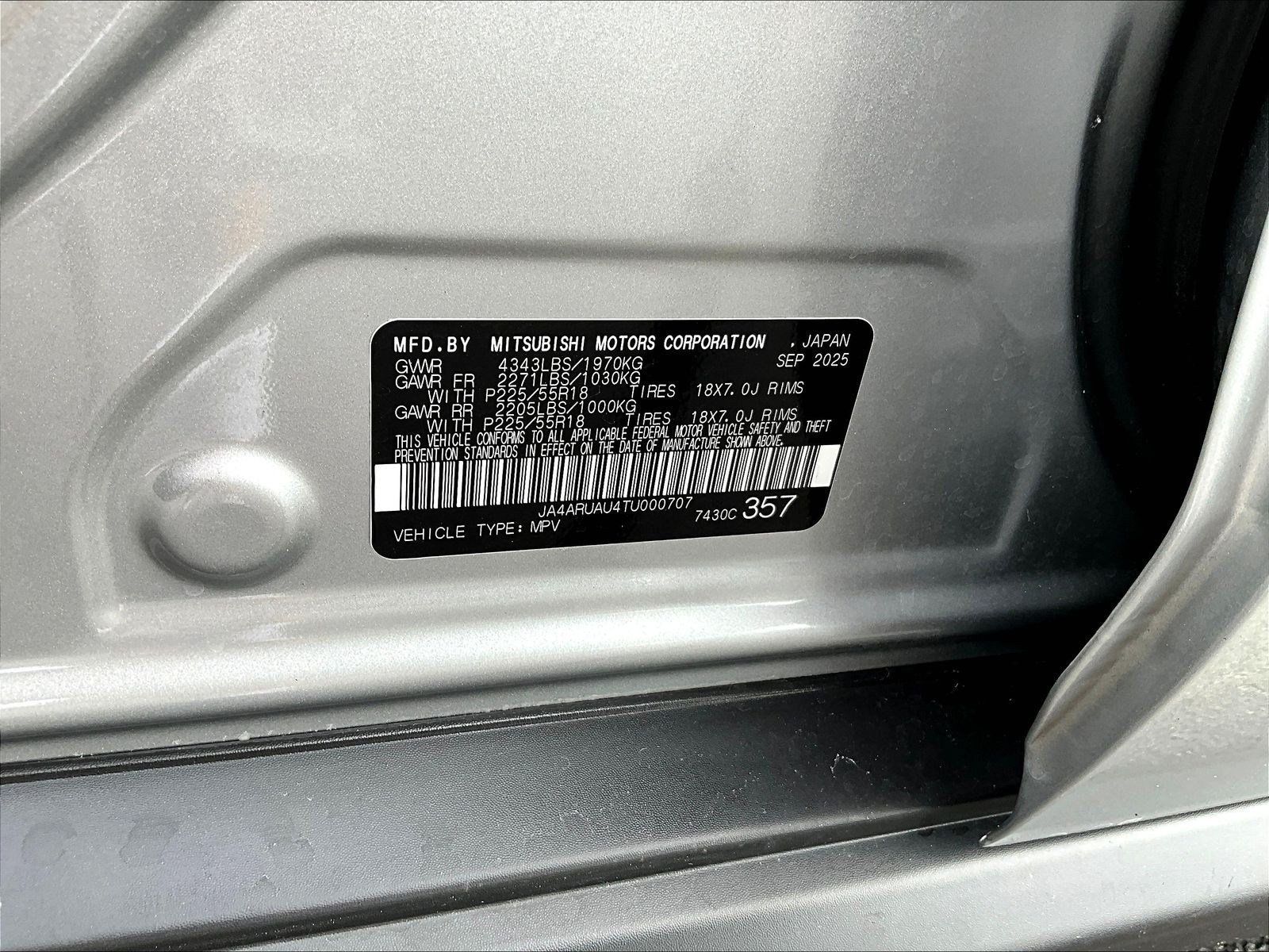 Used 2026 Mitsubishi Outlander Sport SE AWD/4WD image 19