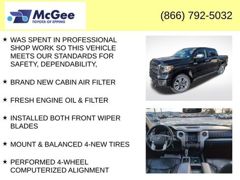 Used 2018 Toyota Tundra Platinum image 8