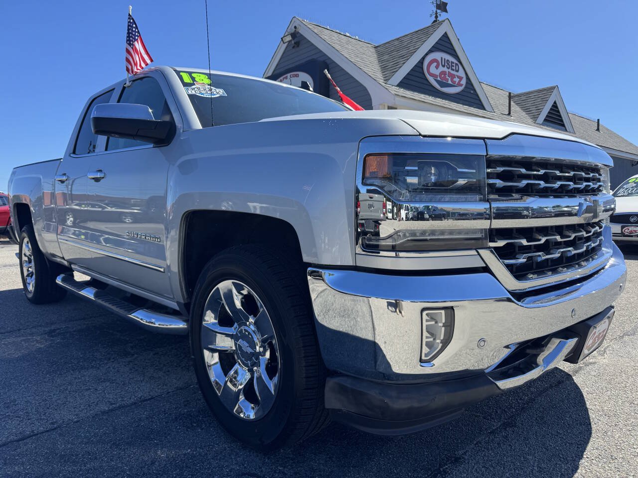 Used 2018 Chevrolet Silverado 1500 LTZ w/ Sport Package AWD/4WD image 1