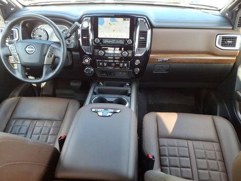 Used 2023 Nissan Titan Platinum Reserve w/ Off Road Protection Package AWD/4WD image 17