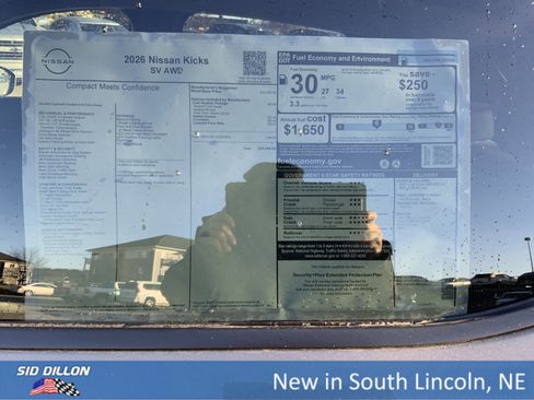 New 2026 Nissan Kicks SV w/ Cold Weather Package image 13