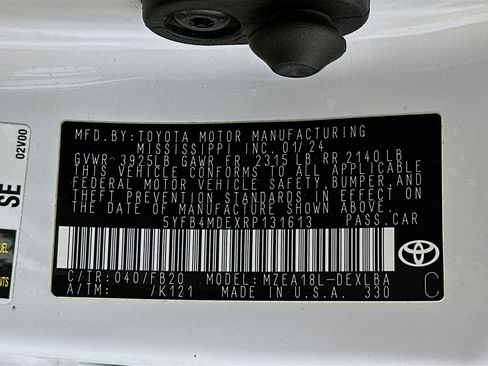 Used 2024 Toyota Corolla LE FWD image 12