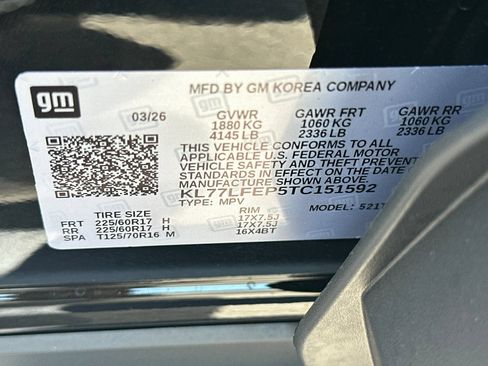 New 2026 Chevrolet Trax LS w/ LS Convenience Package FWD image 26