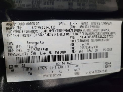 Used 2018 Ford Focus SE FWD image 33