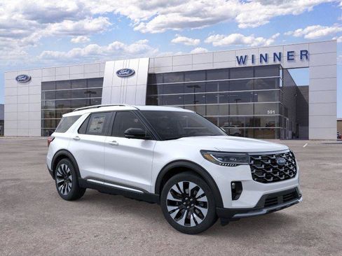 New 2026 Ford Explorer Platinum w/ LUX Leather Package AWD/4WD image 7