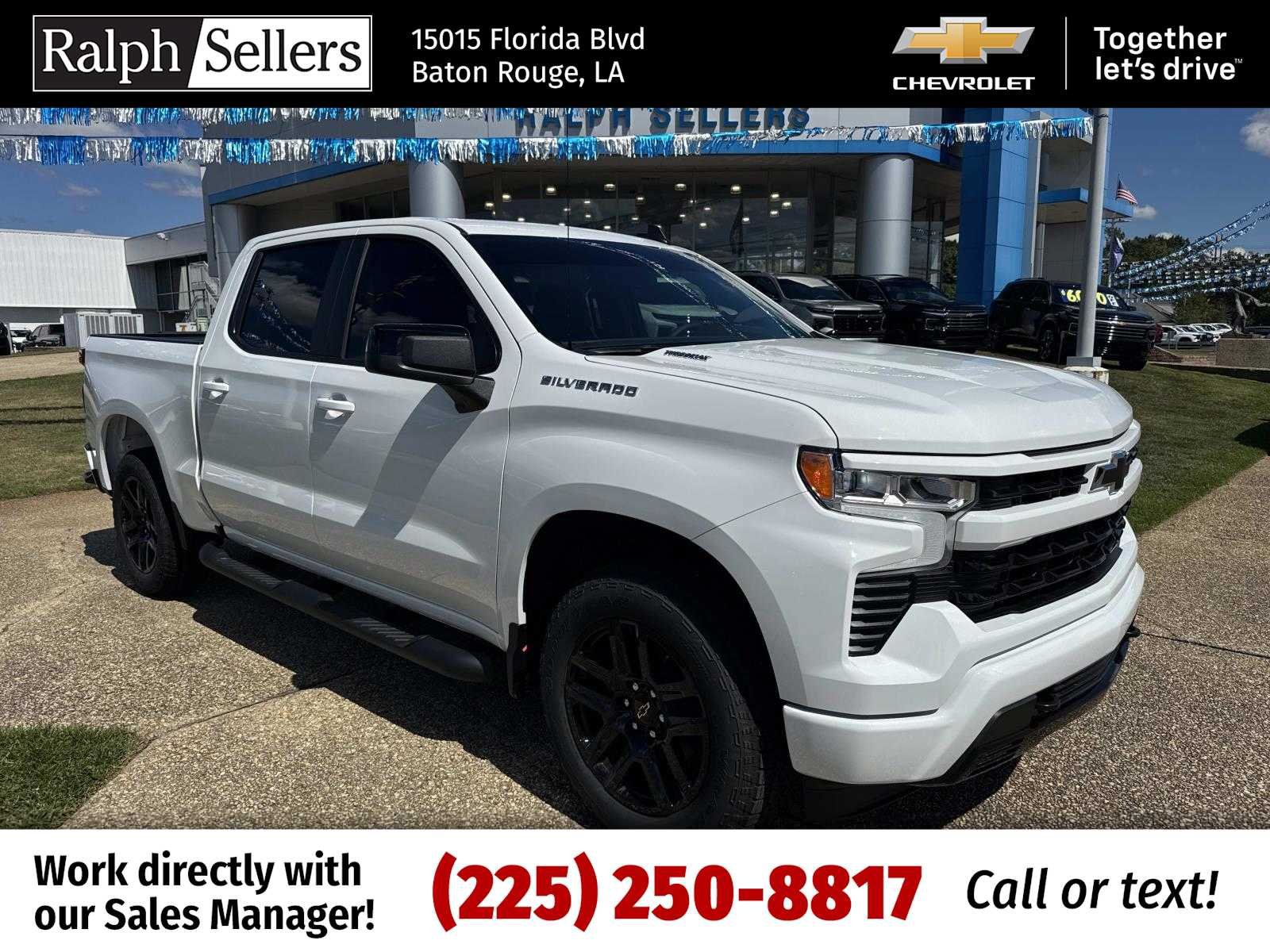 New 2026 Chevrolet Silverado 1500 RST w/ RST Select Package RWD image 1