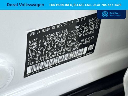 Used 2023 Honda HR-V EX-L image 29