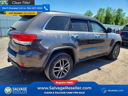 Used 2017 Jeep Grand Cherokee Limited w/ Trailer Tow Group IV AWD/4WD image 4