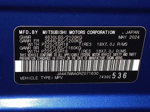 Used 2024 Mitsubishi Eclipse Cross SE image 33