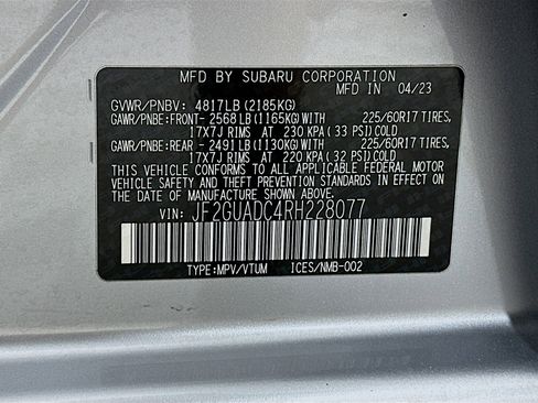 Used 2024 Subaru Crosstrek 2.0i Premium image 12