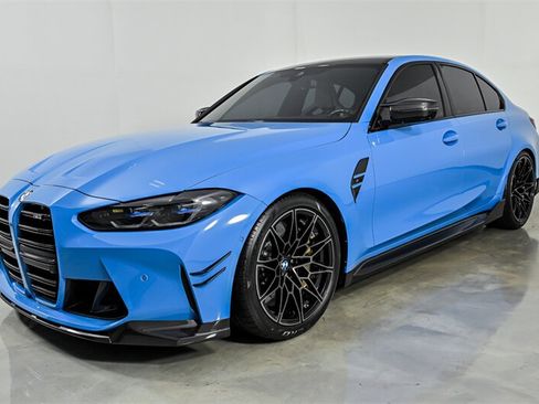 Used 2024 BMW M3 w/ M Carbon Exterior Package RWD image 5