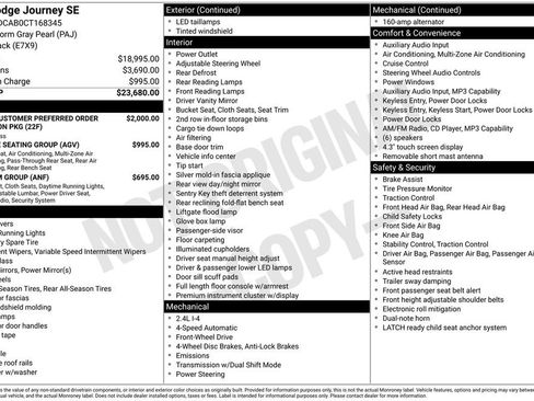 Used 2012 Dodge Journey SE image 4