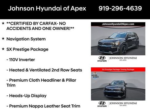 Used 2021 Kia Telluride SX w/ SX Prestige Package image 6