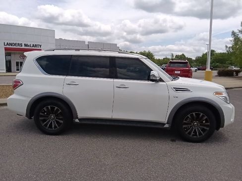 Used 2018 Nissan Armada Platinum w/ Captain Seat Package AWD/4WD image 2