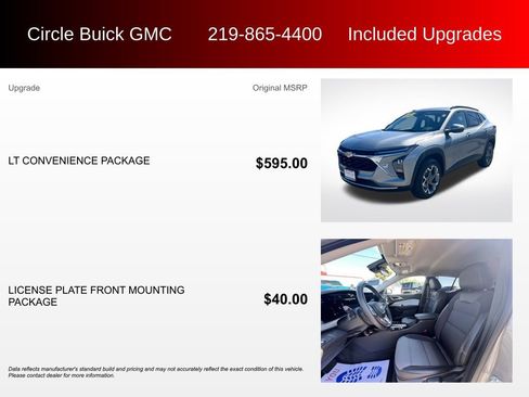 Used 2025 Chevrolet Trax LT w/ LT Convenience Package FWD image 3