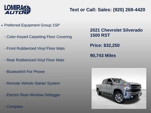 Used 2021 Chevrolet Silverado 1500 RST w/ All Star Edition Plus AWD/4WD image 14