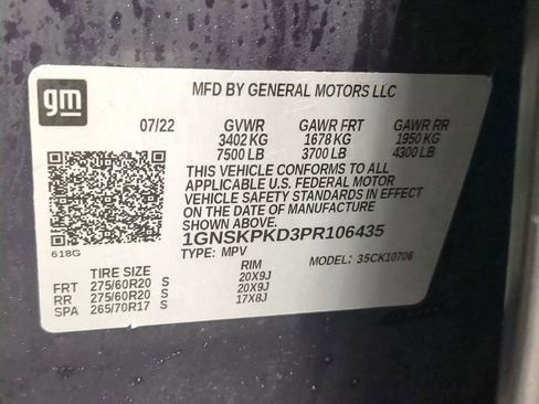 Used 2023 Chevrolet Tahoe Z71 w/ Luxury Package image 52