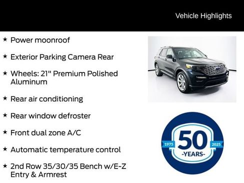 Used 2020 Ford Explorer Platinum w/ Premium Technology Package AWD/4WD image 11