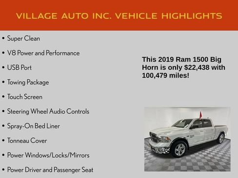 Used 2019 RAM 1500 Big Horn AWD/4WD image 7