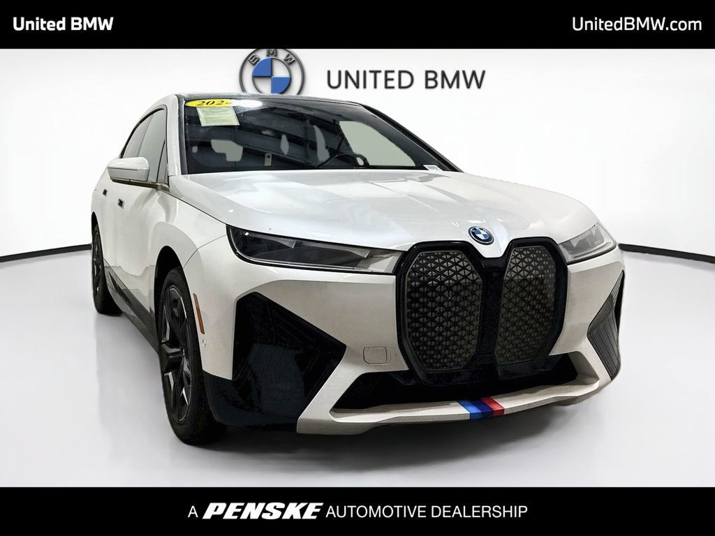 Certified 2024 BMW iX xDrive50 w/ Sport Package AWD/4WD image 3