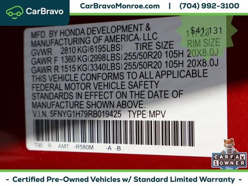 Used 2024 Honda Pilot Touring image 48