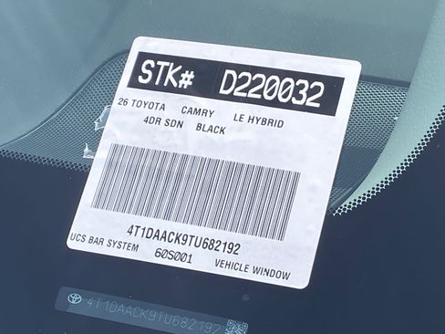 Certified 2026 Toyota Camry LE w/ Convenience Package FWD image 31