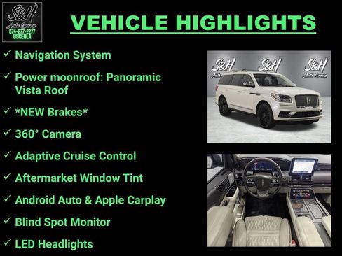Used 2019 Lincoln Navigator Black Label w/ Cargo Package AWD/4WD image 3