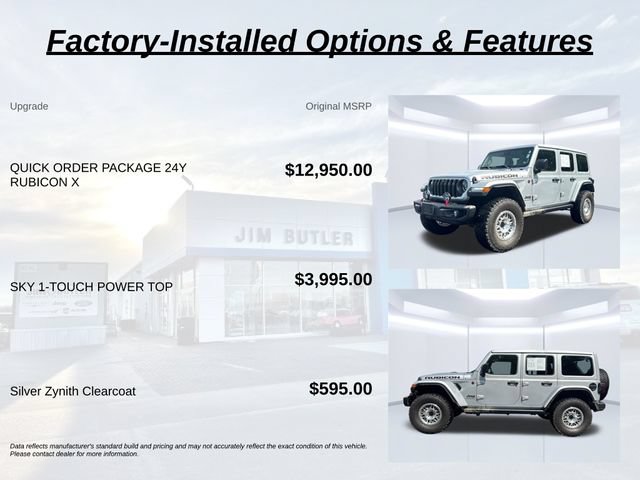 Used 2024 Jeep Wrangler Unlimited Rubicon AWD/4WD image 2