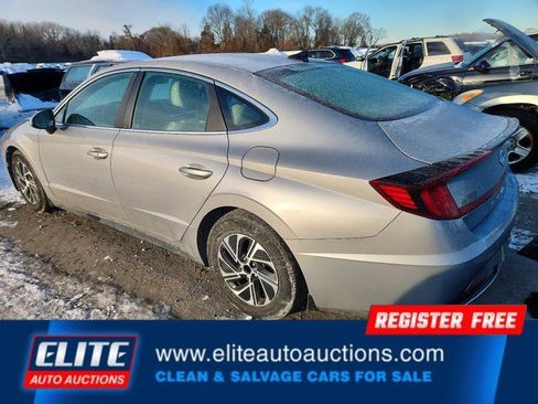 Used 2023 Hyundai Sonata Blue FWD image 3