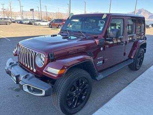Used 2021 Jeep Wrangler Unlimited Sahara w/ Cold Weather Group image 3