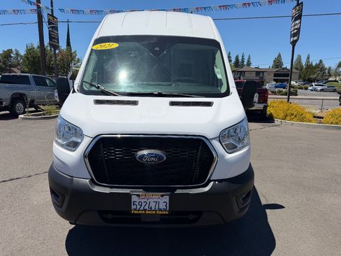 Used 2021 Ford Transit 350 148 High Roof Extended w/ Load Area Protection Package RWD image 2