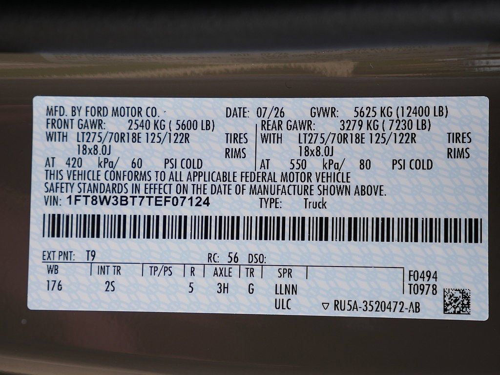 New 2026 Ford F350 XLT AWD/4WD image 45