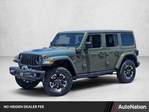 Used 2024 Jeep Wrangler Unlimited Rubicon 4xe AWD/4WD image 1