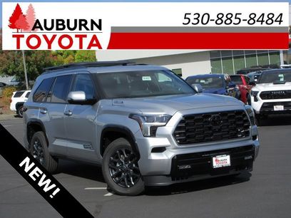 New 2026 Toyota Sequoia Platinum