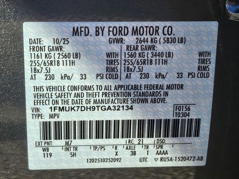 New 2026 Ford Explorer Active w/ Active Comfort Package image 37