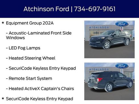 Certified 2023 Ford Explorer XLT w/ Equipment Group 202A image 12