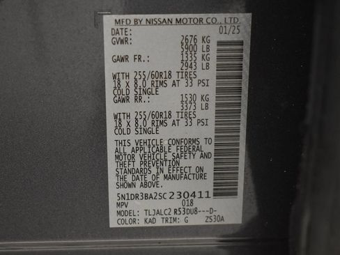 Certified 2025 Nissan Pathfinder SV FWD image 39