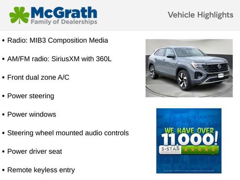 New 2026 Volkswagen Atlas Cross Sport SE image 5