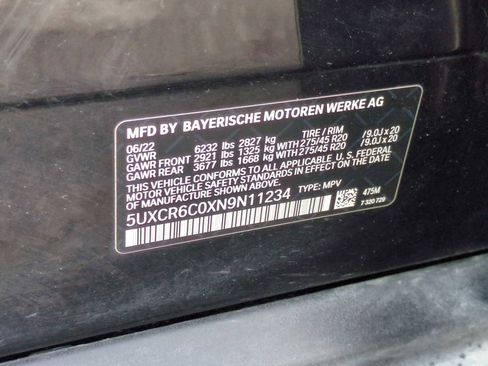 Certified 2022 BMW X5 xDrive40i image 36