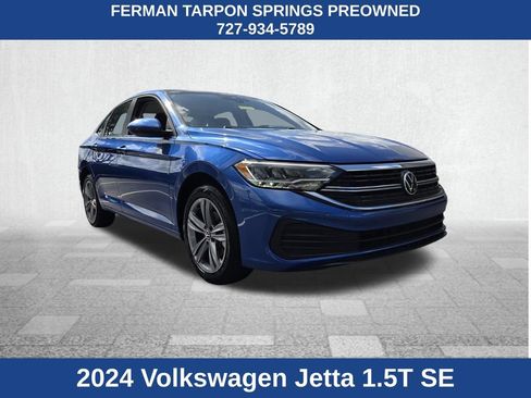 Used 2024 Volkswagen Jetta SE FWD image 1