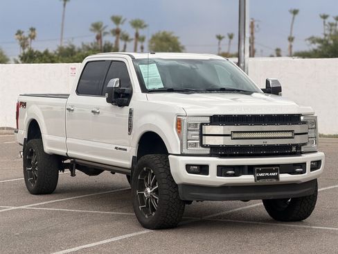 Used 2017 Ford F350 Platinum w/ Platinum Ultimate Package AWD/4WD image 1