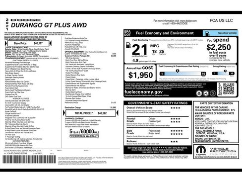 Used 2021 Dodge Durango GT image 9