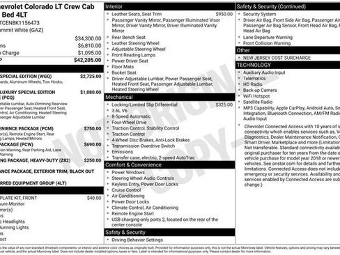Used 2019 Chevrolet Colorado LT w/ Redline Special Edition AWD/4WD image 10