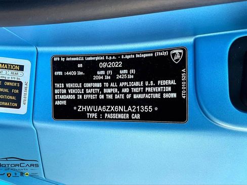 Used 2022 Lamborghini Huracan STO image 27